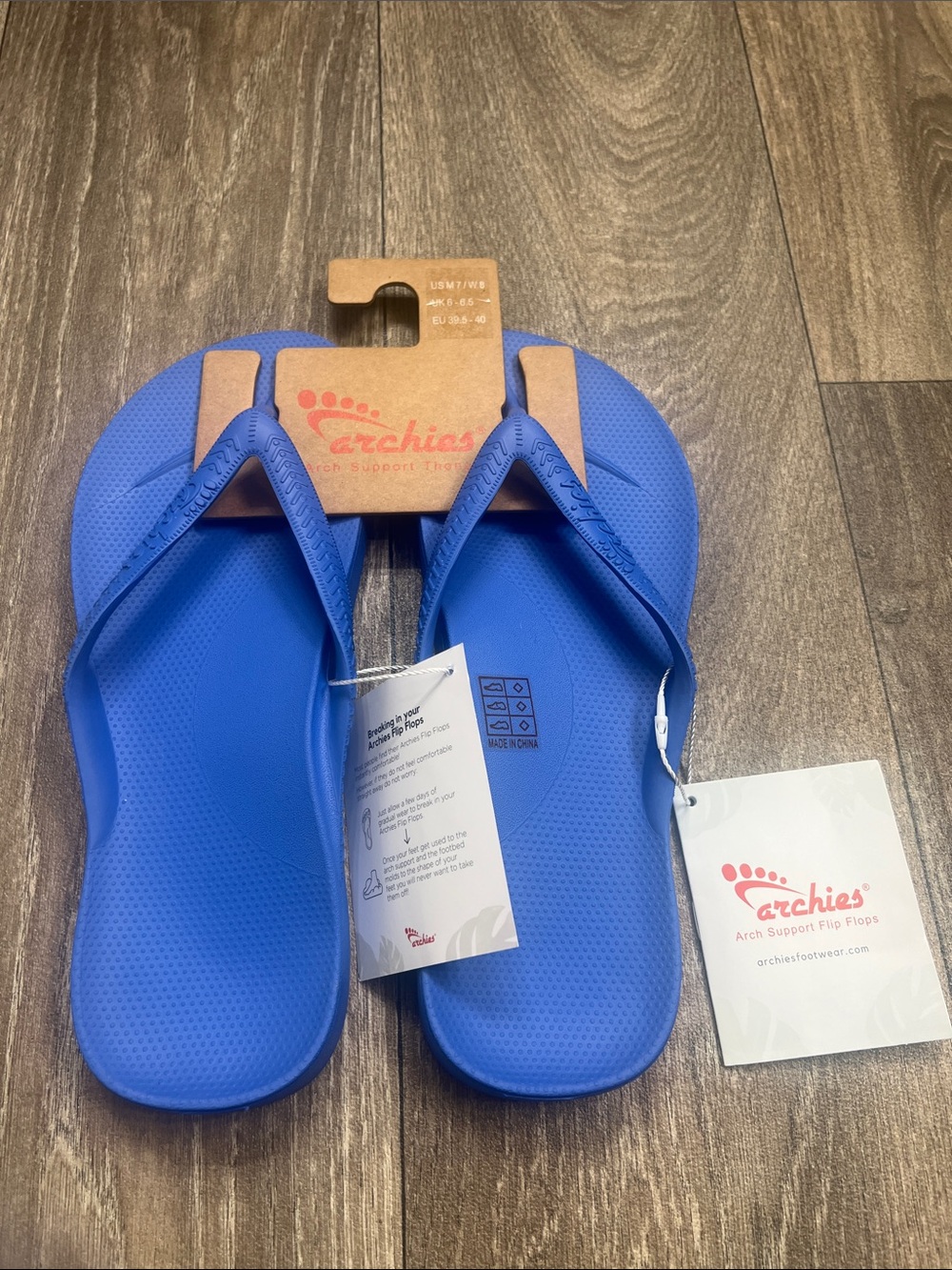 Archies Flip Flops - Royal Blue